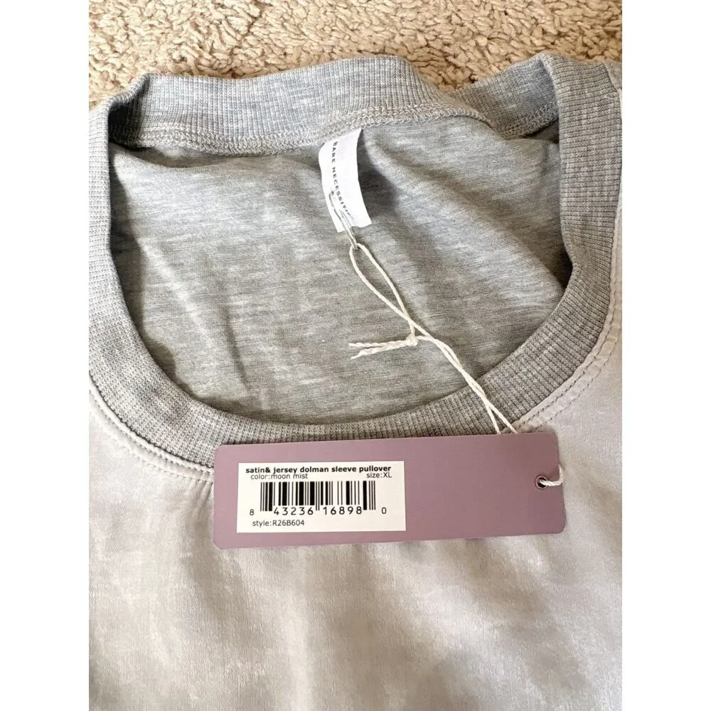 Bare Necessities Rise and Shine Pajama Set Moon Mist Size XL